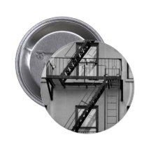NY fire escape Pins