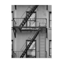 NY fire escape Post Cards