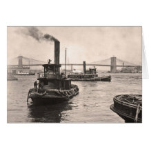 NY Harbour Tugs Cards