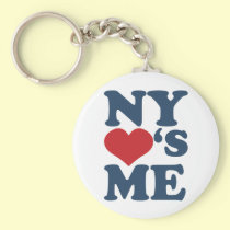 NY Loves Me keychains