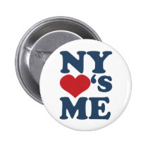 NY Loves Me buttons