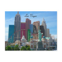ny ny, las vegas post cards