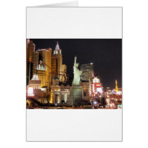 NY, NY - Vegas Greeting Card