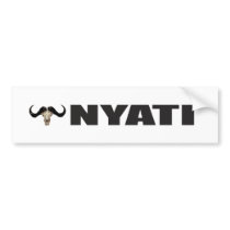 Nyati Bumper Sticker