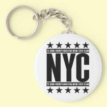 NYC Boroughs keychains