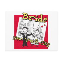NYC Bride Post Cards