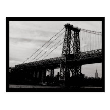 NYC Bridge Postcard