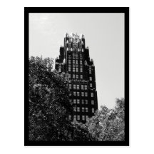 NYC Bryant Park Building Post Card