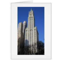 NYC card - Woolworth Building