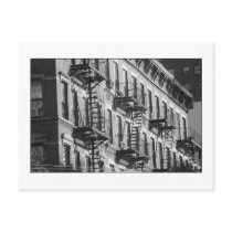 NYC Fire Escapes Postcard
