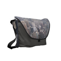 NYC from atop Rockefeller Centre Courier Bag