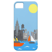 NYC iphone case designed Tom Slaughter iPhone 5 Cases