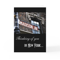 NYC Madison Ave Cards