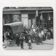 NYC Meat Riot, 1910 Mouse Pad
