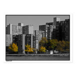NYC Roosevelt Island Autumn ATC Card Business Card
