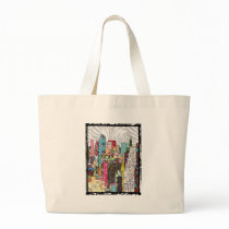 NYC Skyline Canvas Bag