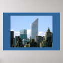 NYC SKYLINE - CITICORP BUILDING posters