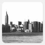NYC Skyline ESB, East River View 001 Sticker