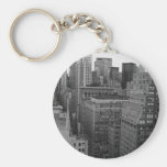 NYC Skyline Photo Keychain