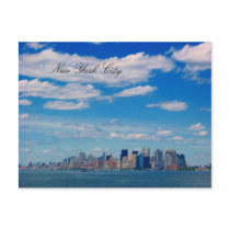 nyc skyline postcards
