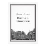 NYC Skyline Union Sq Etched DIY Bridal Showr invitations