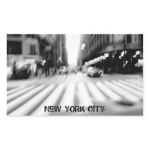 NYC Street Abstract Sticker