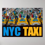 NYC Taxi Cabs by Urban59 ArtWorks Studio posters
