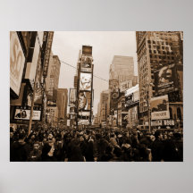 NYC Times Square Poster