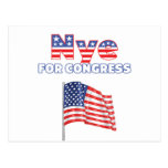 Nye for Congress Patriotic American Flag Postcards