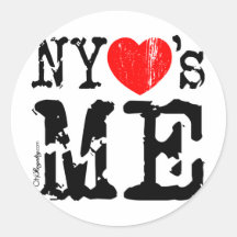 NYheartsME 2 Stickers