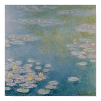 Nympheas at Giverny, 1908 posters