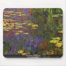 Nymphéas (Water Lily) By Claude Monet Mouse Pad