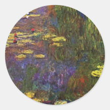 Nymphéas (Water Lily) By Claude Monet Sticker