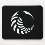 NZ Kiwi / Silver Fern Emblem Mousepad
