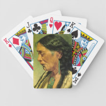 NZ Maori Leader Chieftainess Art Bicycle Card Deck