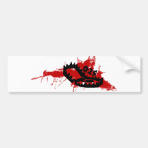 O2S Snare Bumper Sticker