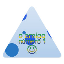 O Amigo Número 1 in Brazilian Flag Colours