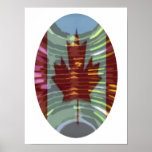 O CANADA -  Artistic Maple Leaf Posters