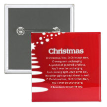 O Christmas Tree Button
