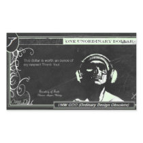 O dollar rectangle stickers