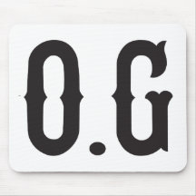 O.G original gangster Mouse Pad