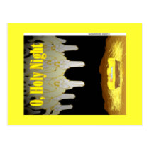 o holy night postcard postcards