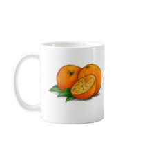 O is for Oranges Coffee Mugs