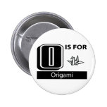 O Is For Origami Pin