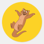 O is for Otter Sticker