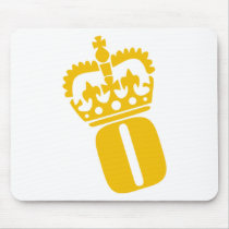 O - Letter - Name Mouse Pad