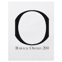 O: Obama for President T-shirt Flyer
