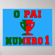 O Pai Número 1 - Number 1 Dad in Portuguese
