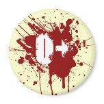 O Positive Blood Type Donation Vampire Zombie Refrigerator Magnets