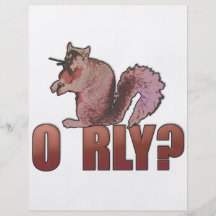 O RLY Squirrel Flyers